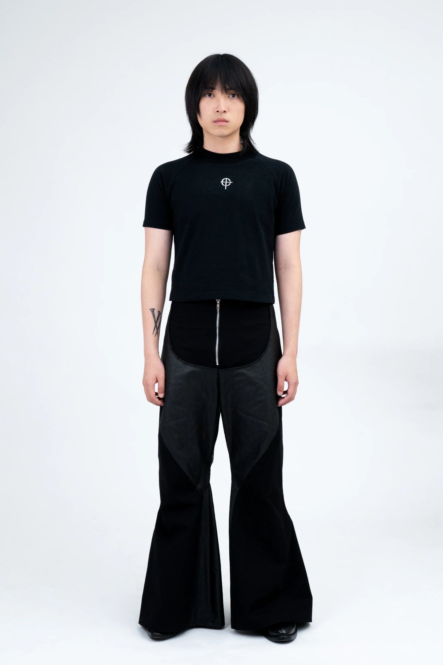 RHITTA CROP TEE - BEV C multi label store