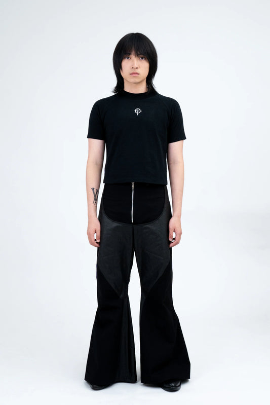 RHITTA CROP TEE - BEV C multi label store