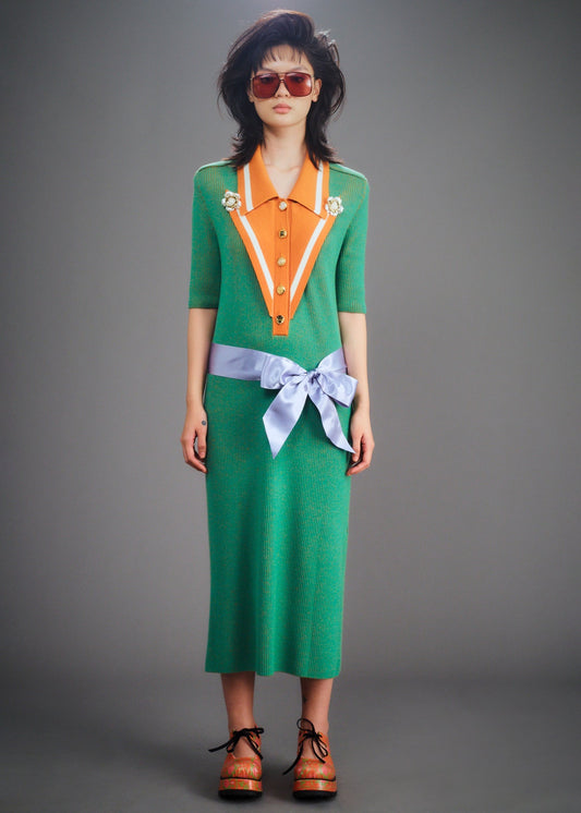 Mary Lou (Pine Green & Burnt Orange) - BEV C multi label store
