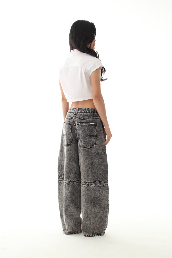 Tribute Jeans - Washed Grey - BEV C multi label store