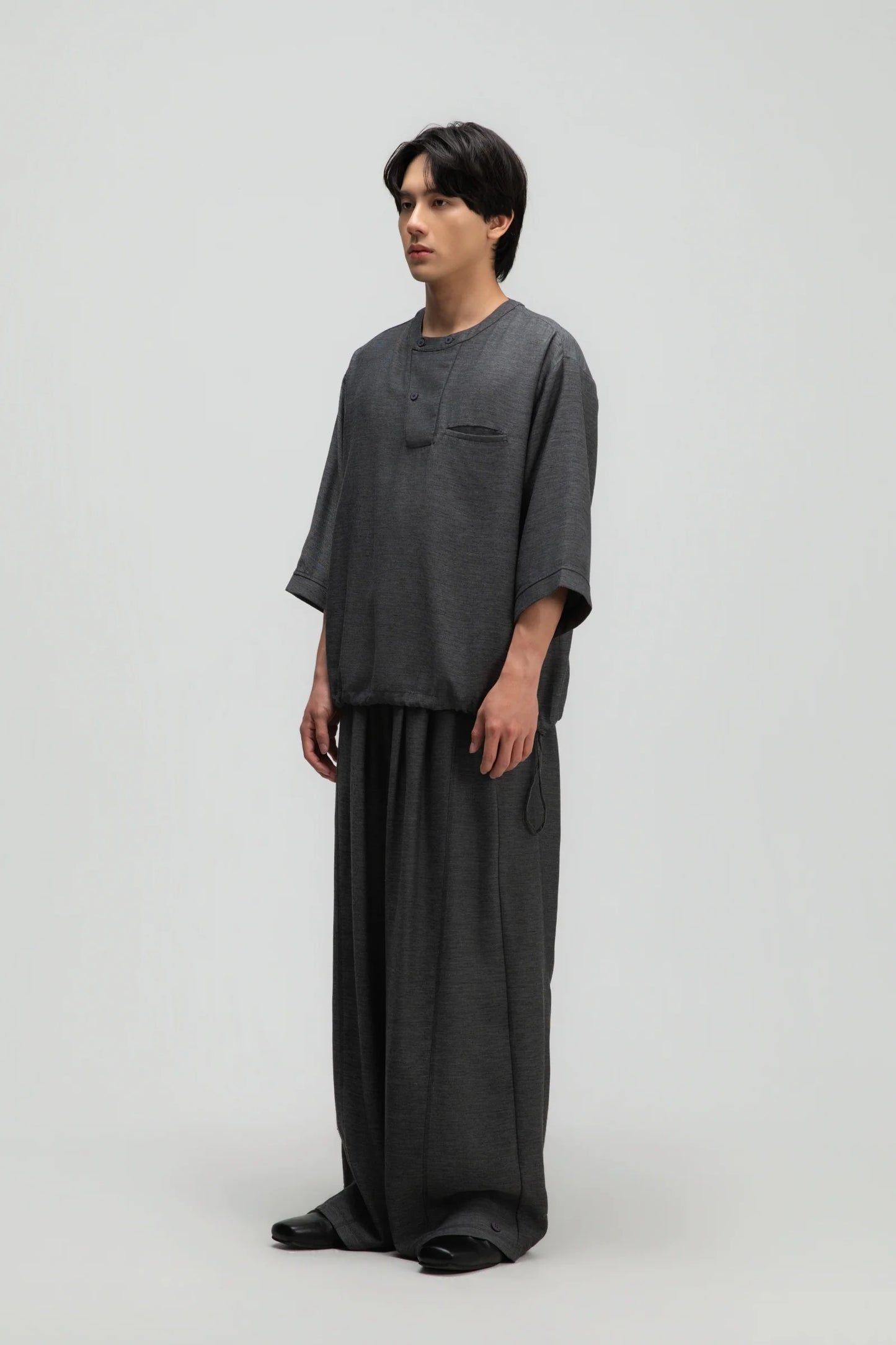 Gender Neutral Convertible Wear Long Pants 2.0 (Midnight Grey)