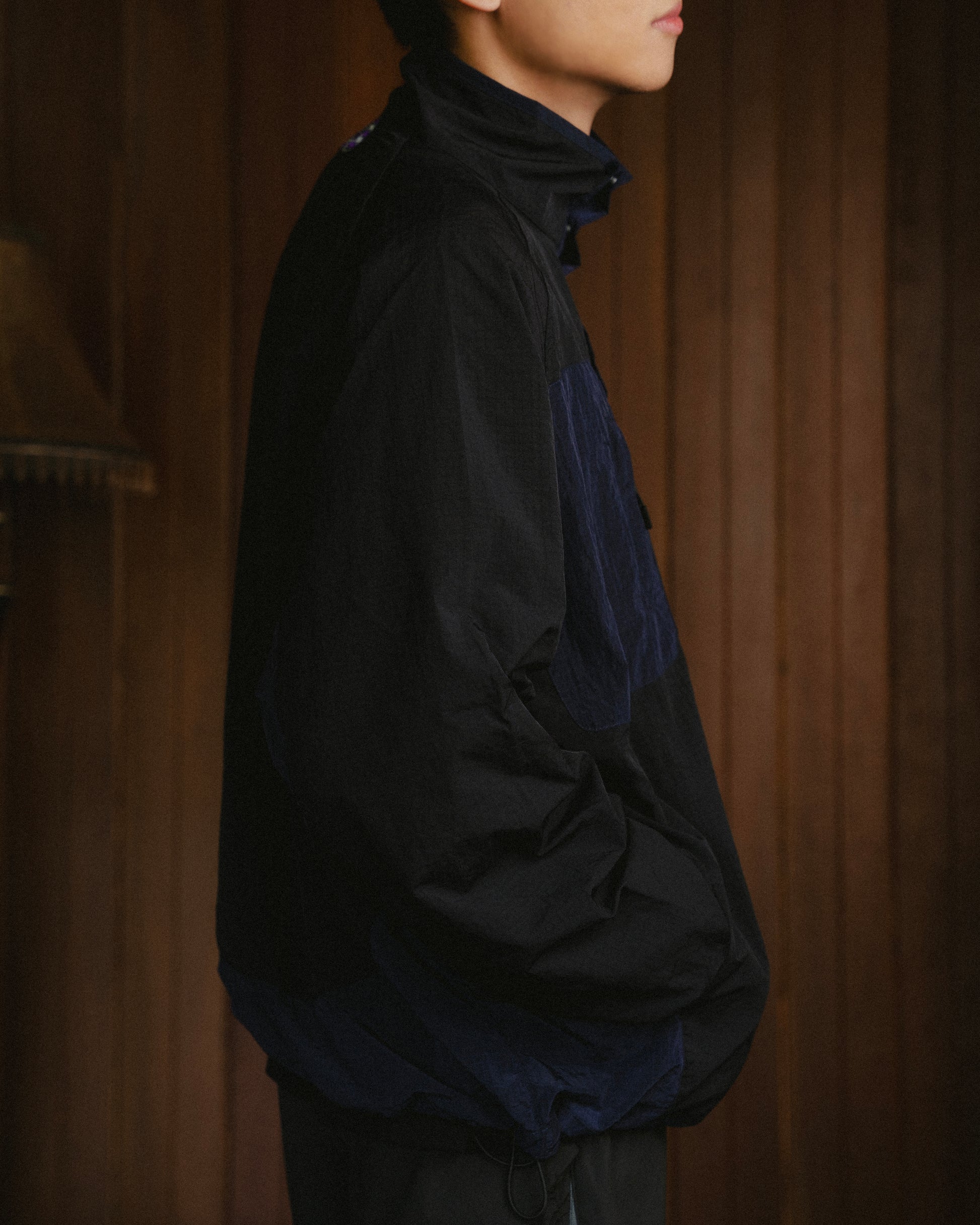 Half Snap Pullover Jacket (Midnight) - BEV C multi label store