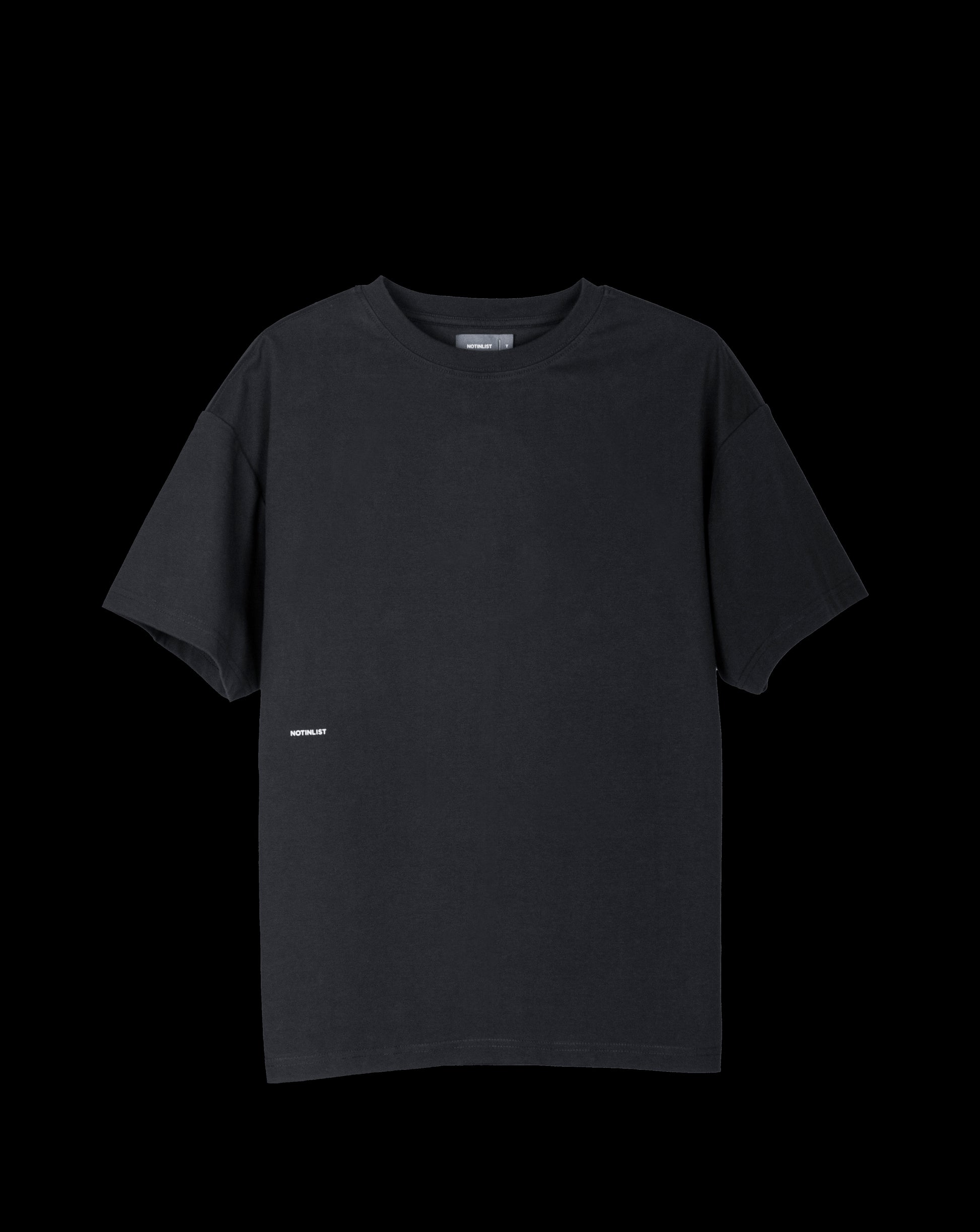 LV.0 EXO T-SHIRT Y BLACK - BEV C multi label store