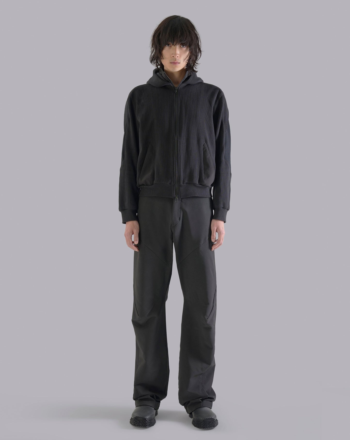 LV.1 Zipup Black X