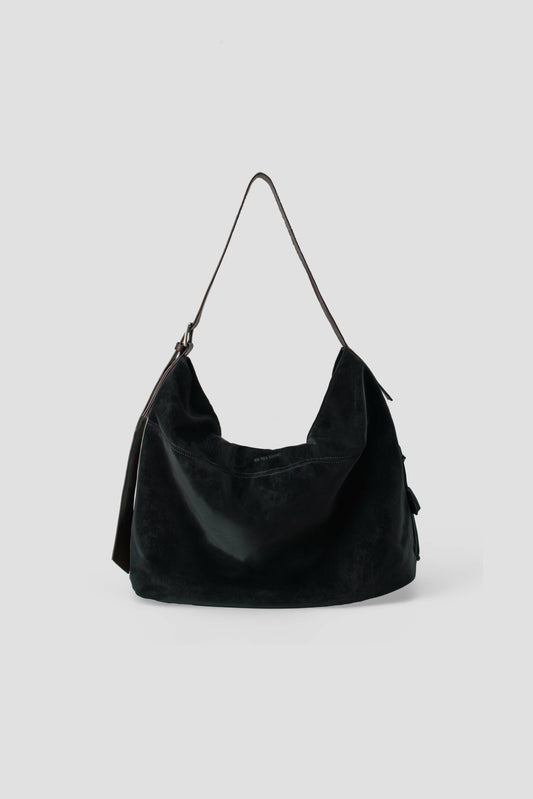 Large Soft Snow Leather Bag (Black) - BEV C multi label store