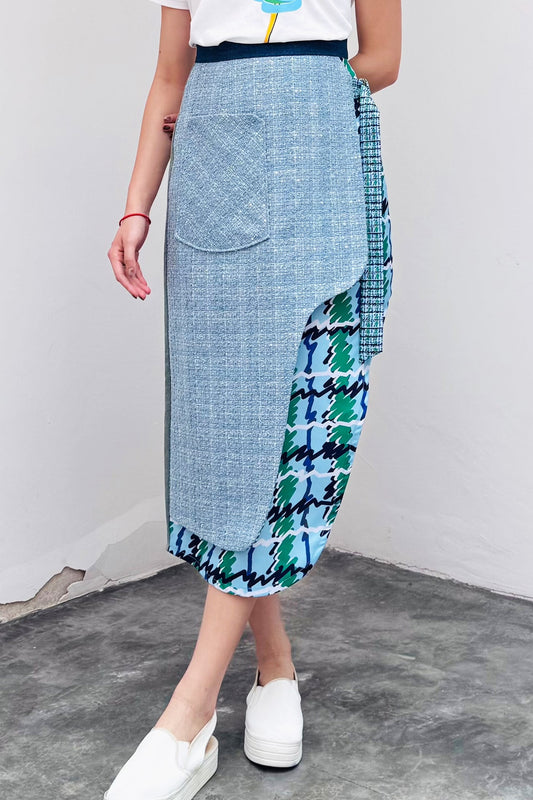 LUNAR 2025 SK03B || CHU SKIRT - BEV C multi label store