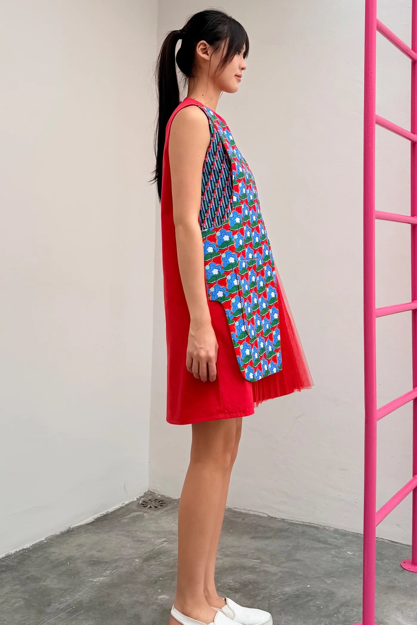 LUNAR 2026 DD01 || CHEERFUL MINI DRESS - BEV C multi label store