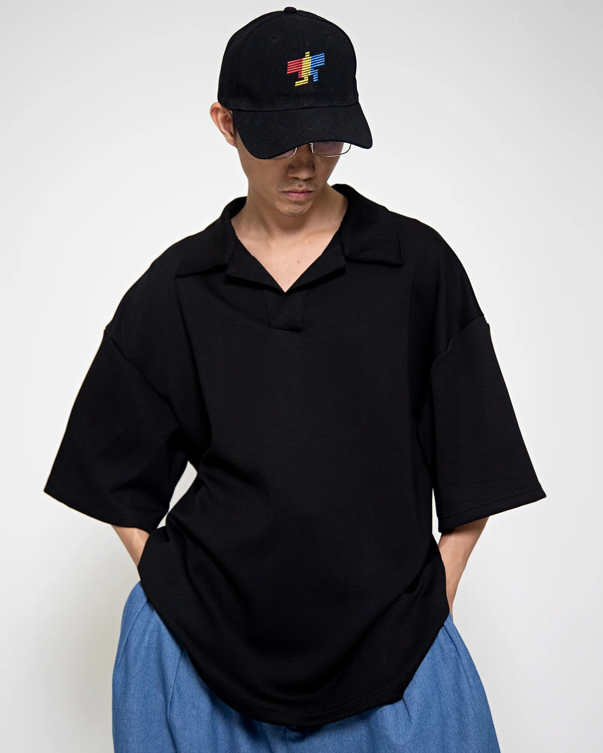 Polo Jersey (Black)