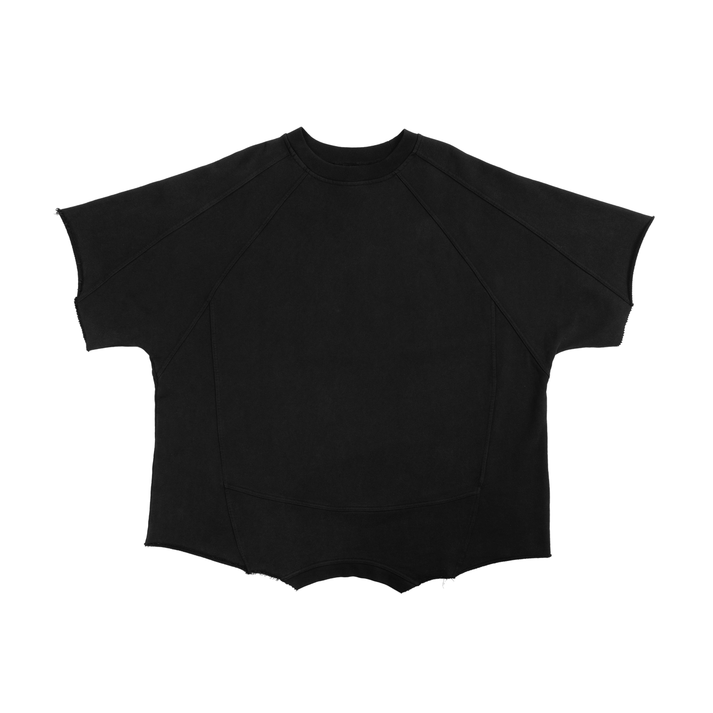 626 BAT PANEL T-SHIRT - BLACK - BEV C multi label store