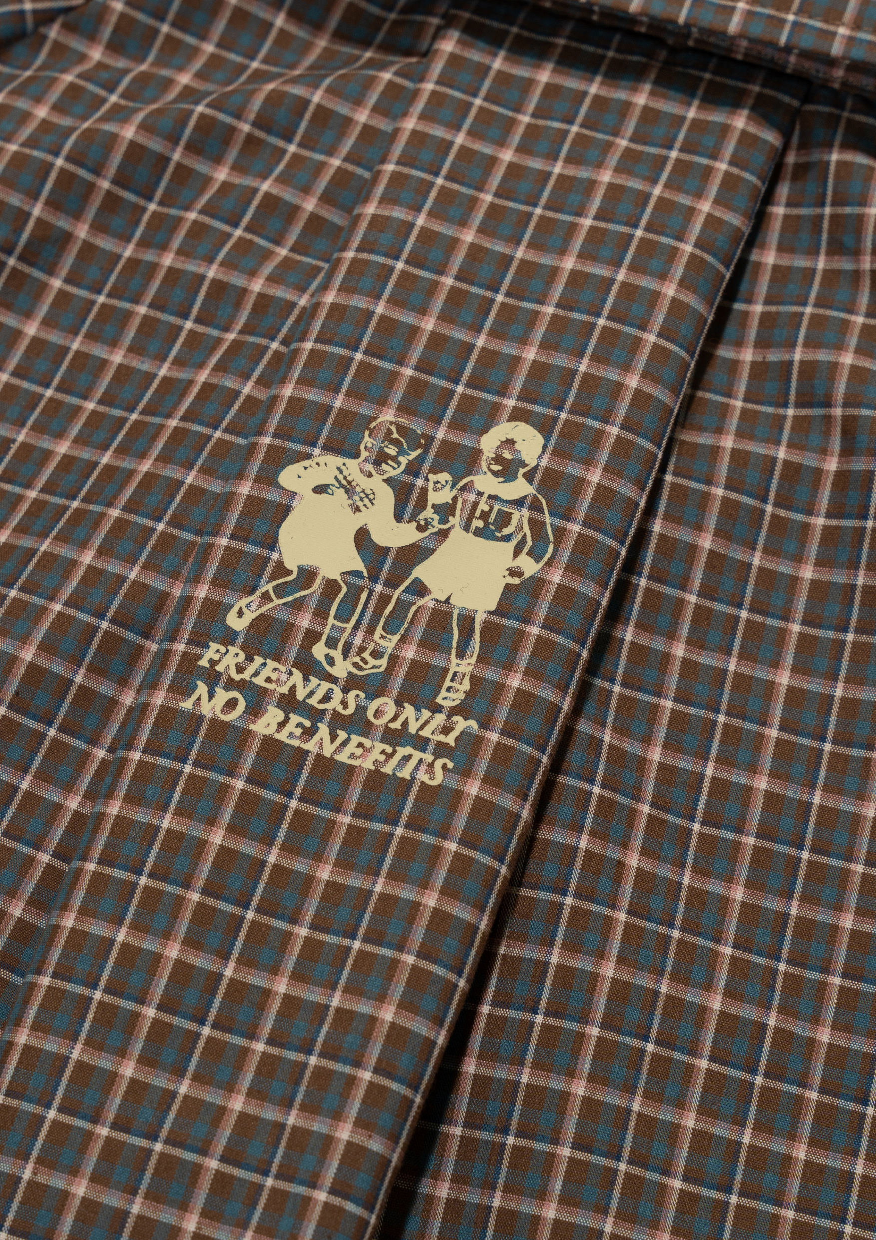 Friends Only Checkered Shirt - BEV C multi label store