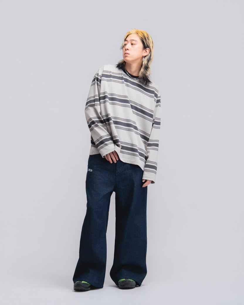After Hours Flared Jeans Raw Denim - BEV C multi label store