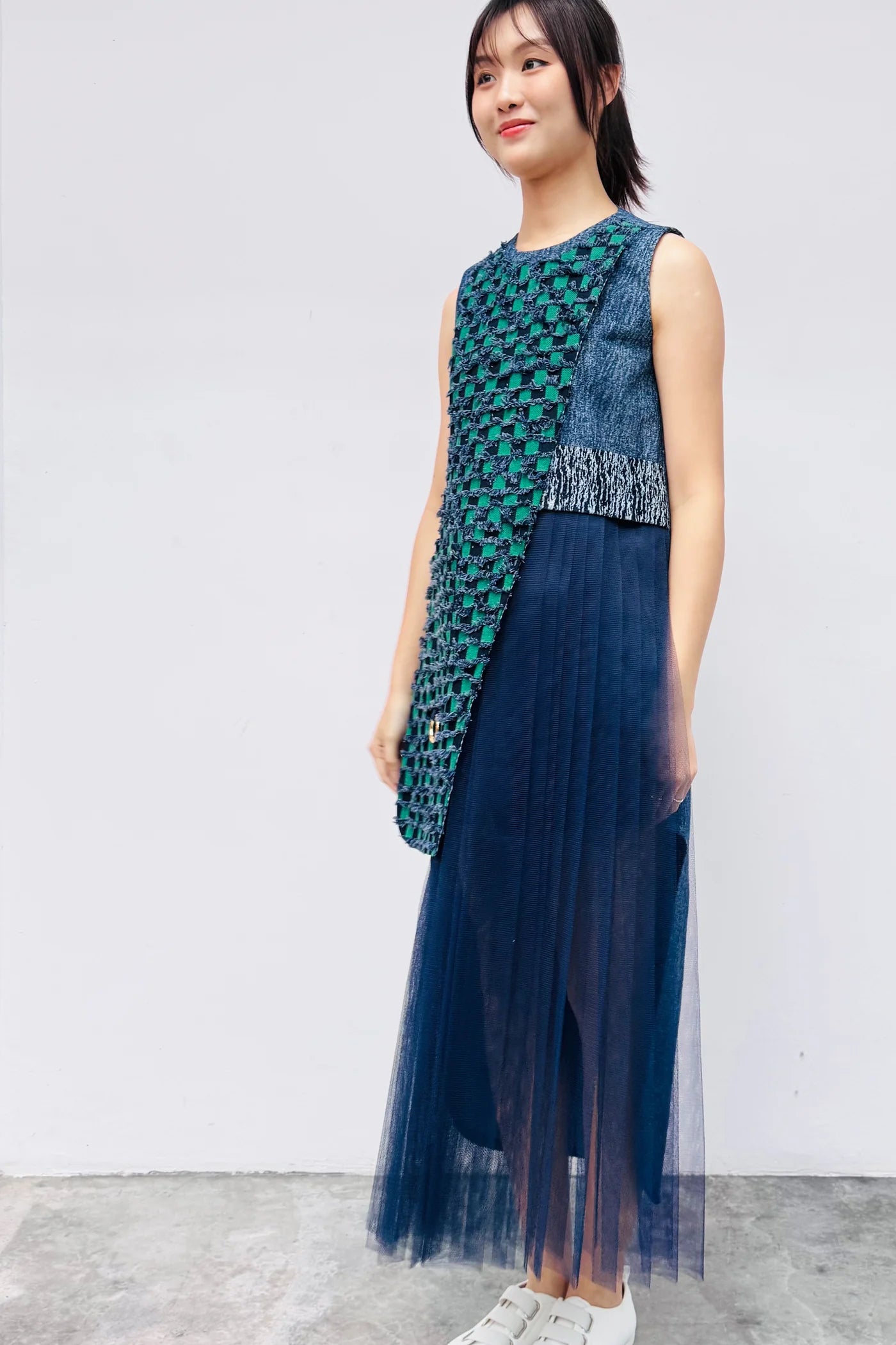 S20 DD06B || WINK MAXI DRESS - BEV C multi label store