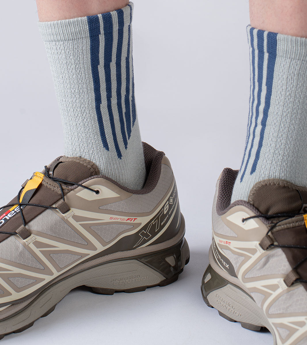 TENCEL™ Midcalf Socks - Grey - BEV C multi label store