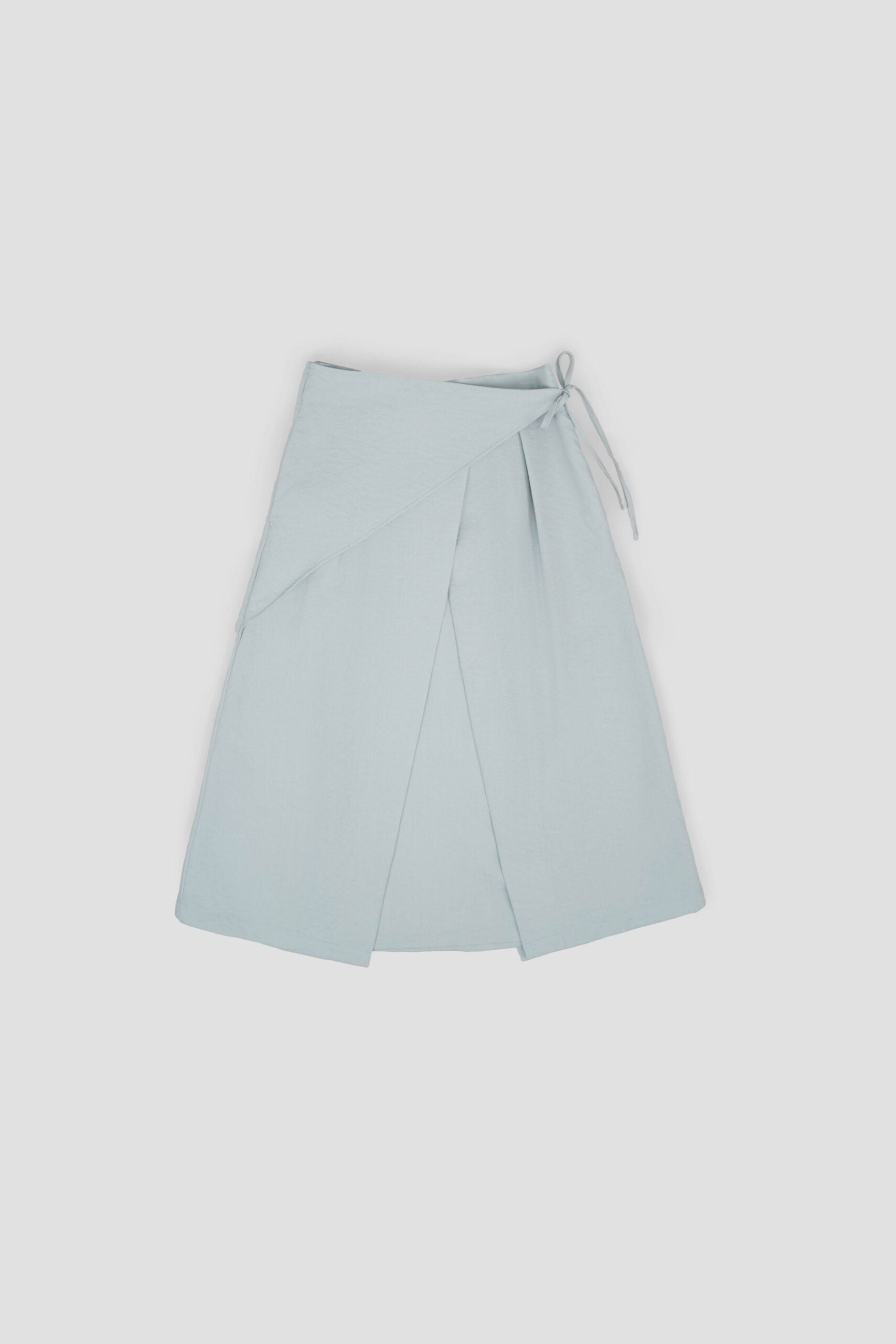 Waist Bandeu Layering Skirt – Midi (Light Blue) - BEV C multi label store