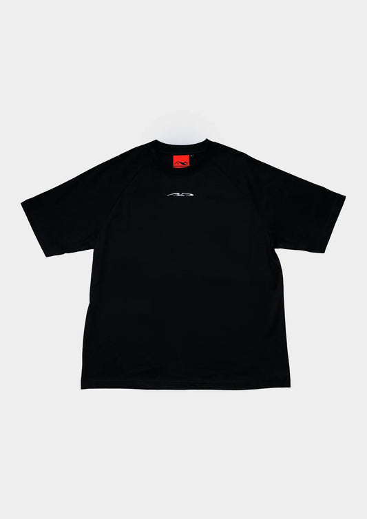 MINI LOGO RAGLAN TEE IN BLACK - BEV C multi label store