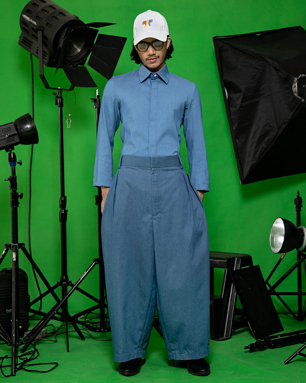 Ramlee Pants Mid Denim - BEV C multi label store