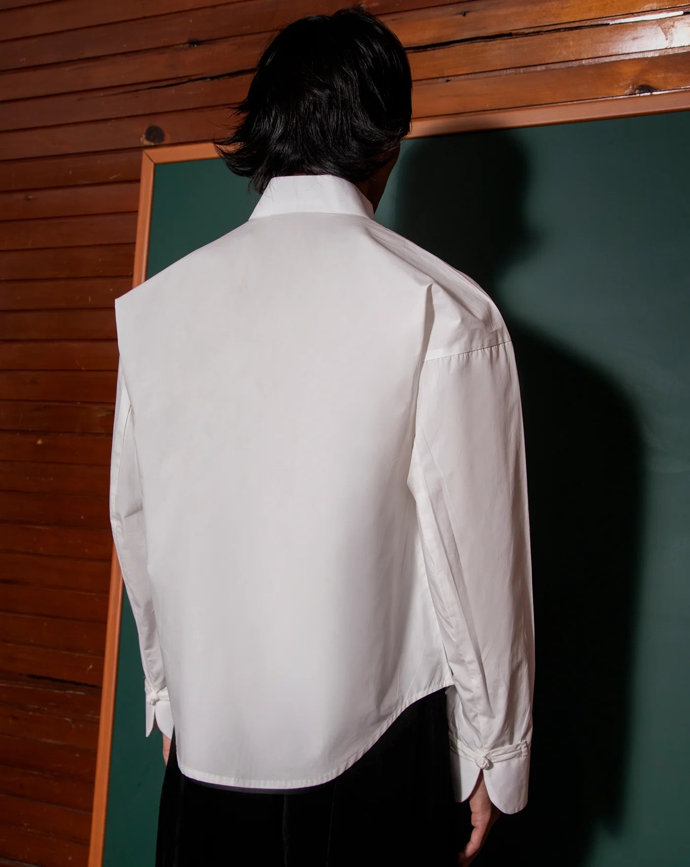 Kemeja Cekak Malaya (White) - BEV C multi label store