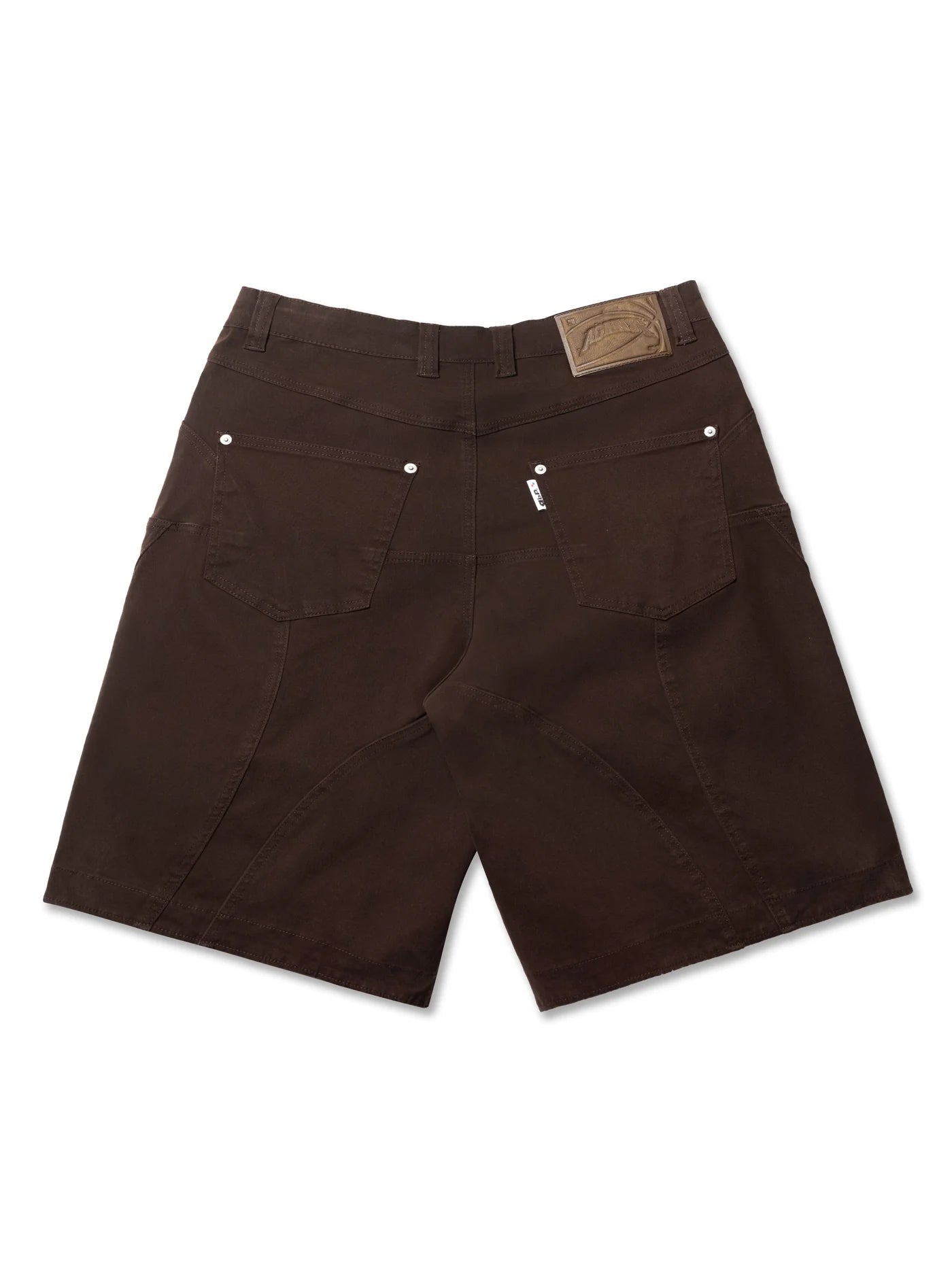 ABP. BALL STREAM SHORTS BROWN - BEV C multi label store