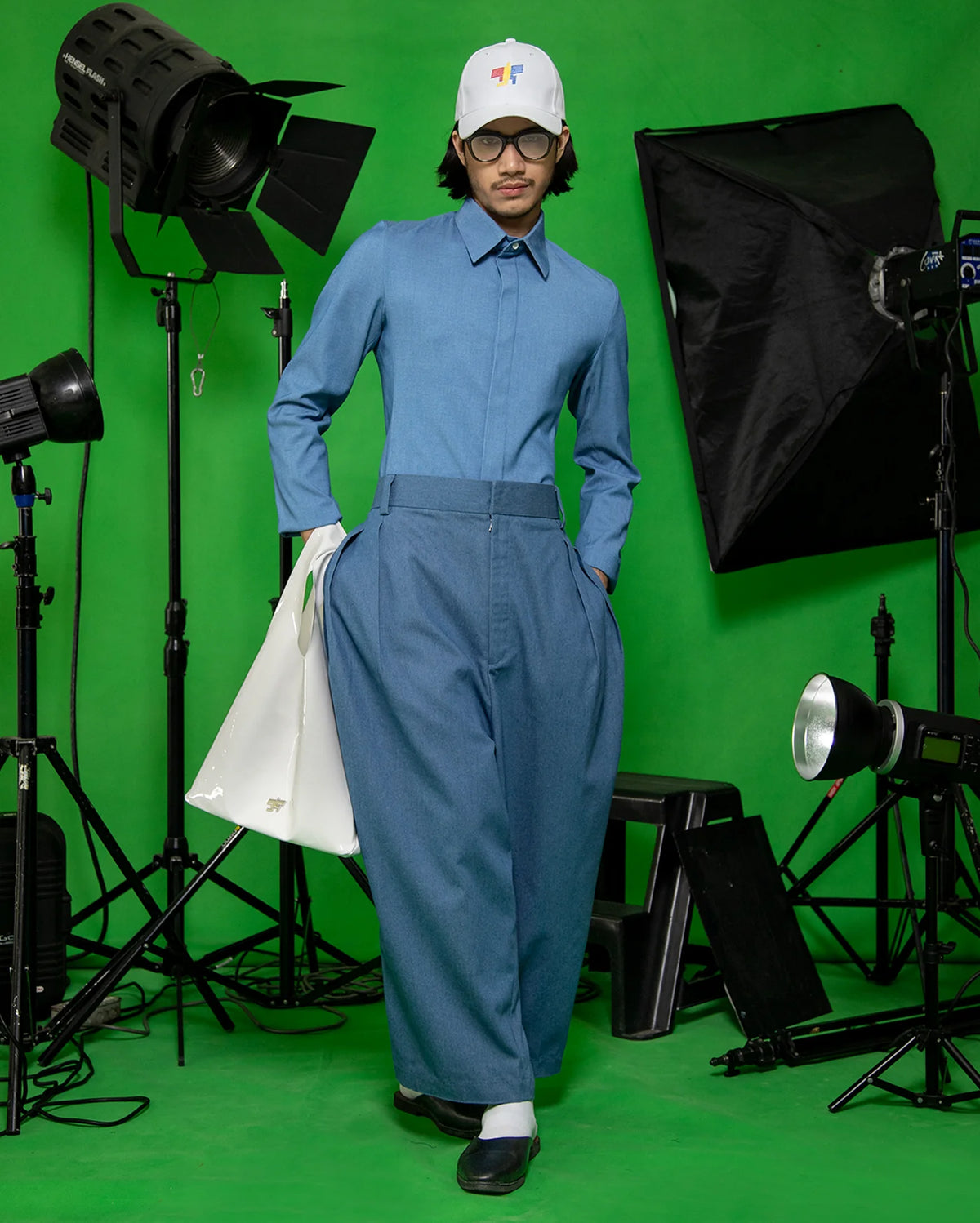 Ramlee Pants Mid Denim - BEV C multi label store