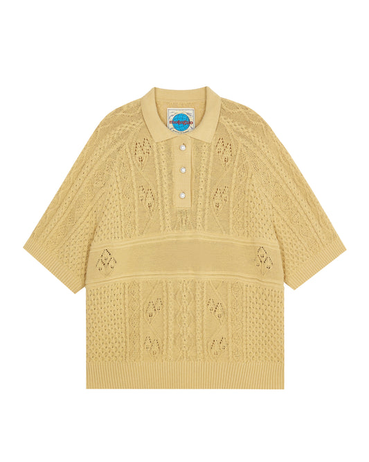 The Noodle Polo (Beige) - BEV C multi label store