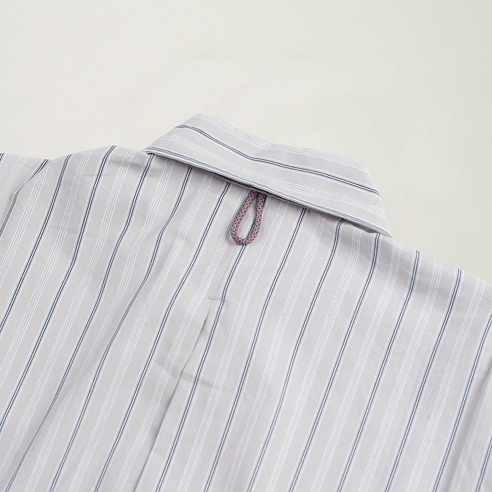 EXPLORER COMFY L/S SHIRT GREY STRIPE - BEV C multi label store