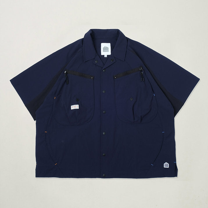 Explorer Brew Shirt (Navy) - BEV C multi label store
