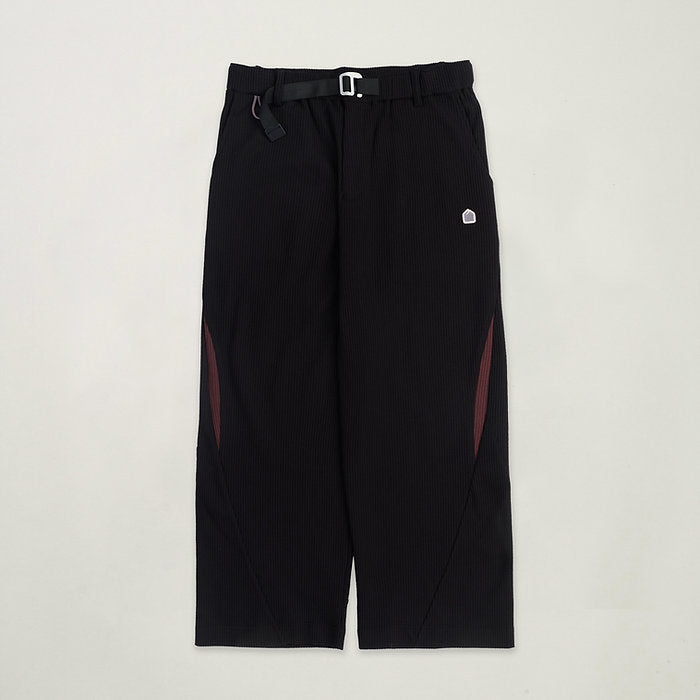 WANDERER GRID PANTS BLACK - BEV C multi label store