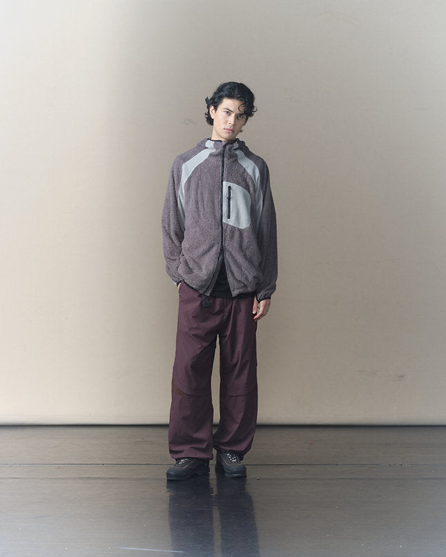 PACKABLE FLEECE ROCKY JACKET SMOKE GREY - BEV C multi label store