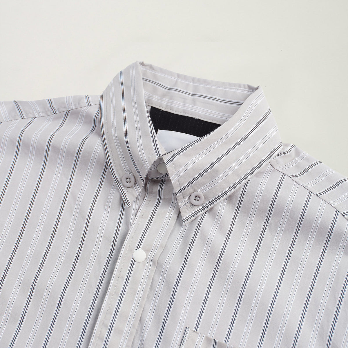 EXPLORER COMFY L/S SHIRT GREY STRIPE - BEV C multi label store