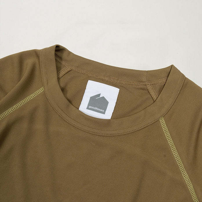 Lite L/S Tee (Olive Green) - BEV C multi label store