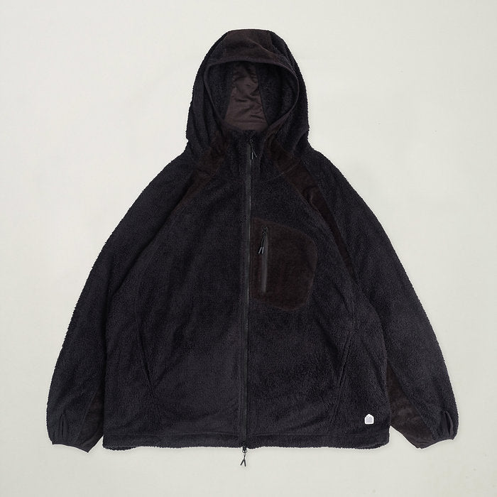PACKABLE FLEECE ROCKY JACKET BLACK - BEV C multi label store