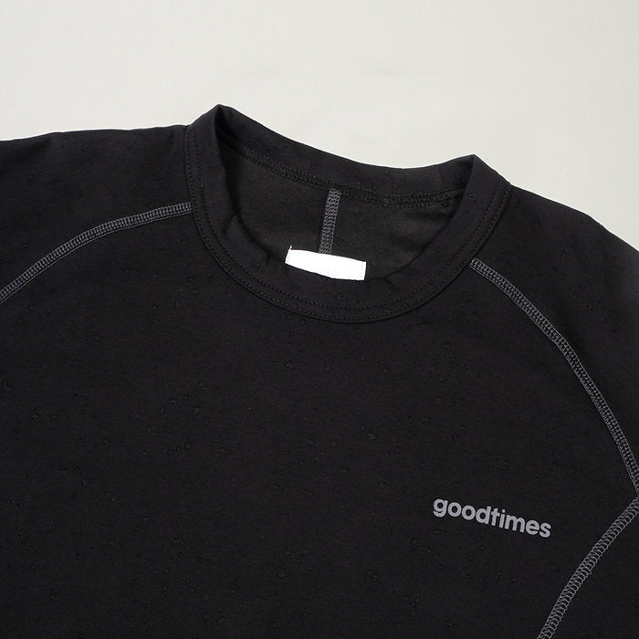 QUICK DRY TEE - BLACK - BEV C multi label store