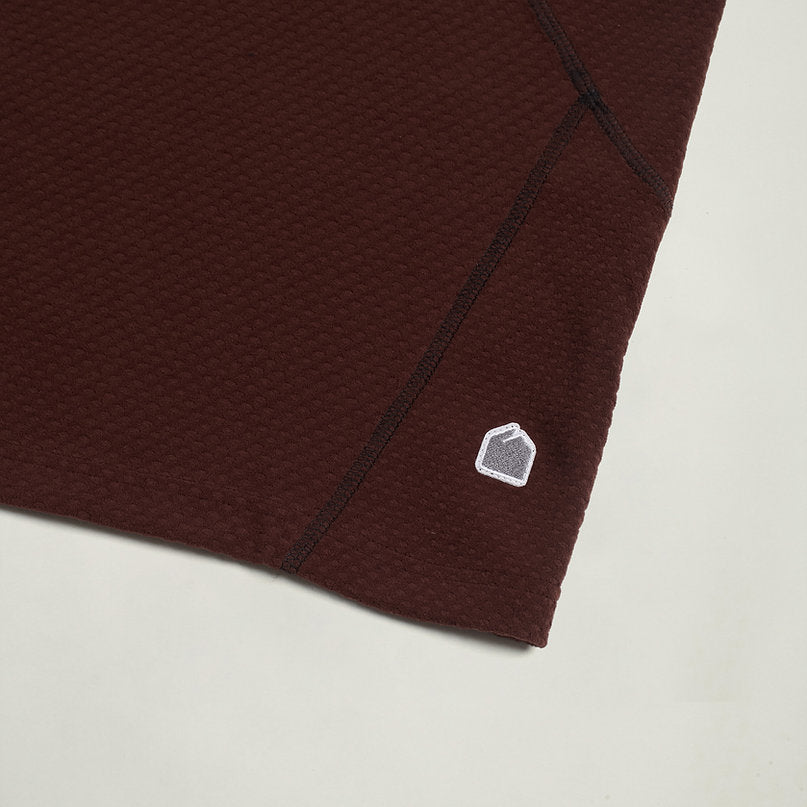 BETA L/S TEE BURGUNDY - BEV C multi label store