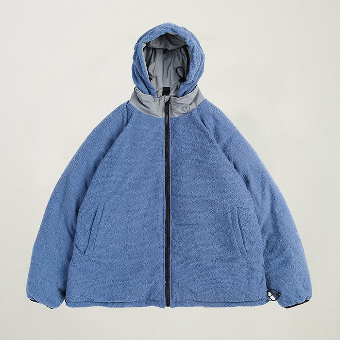 REVERSIBLE ROCKY DOWN JACKET SLATE GREY - BEV C multi label store