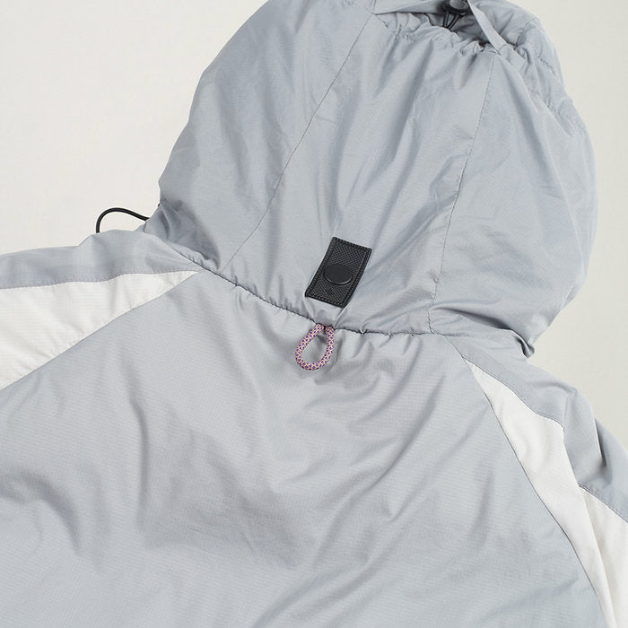 REVERSIBLE ROCKY DOWN JACKET SLATE GREY - BEV C multi label store