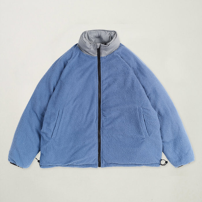 REVERSIBLE ROCKY DOWN JACKET SLATE GREY - BEV C multi label store