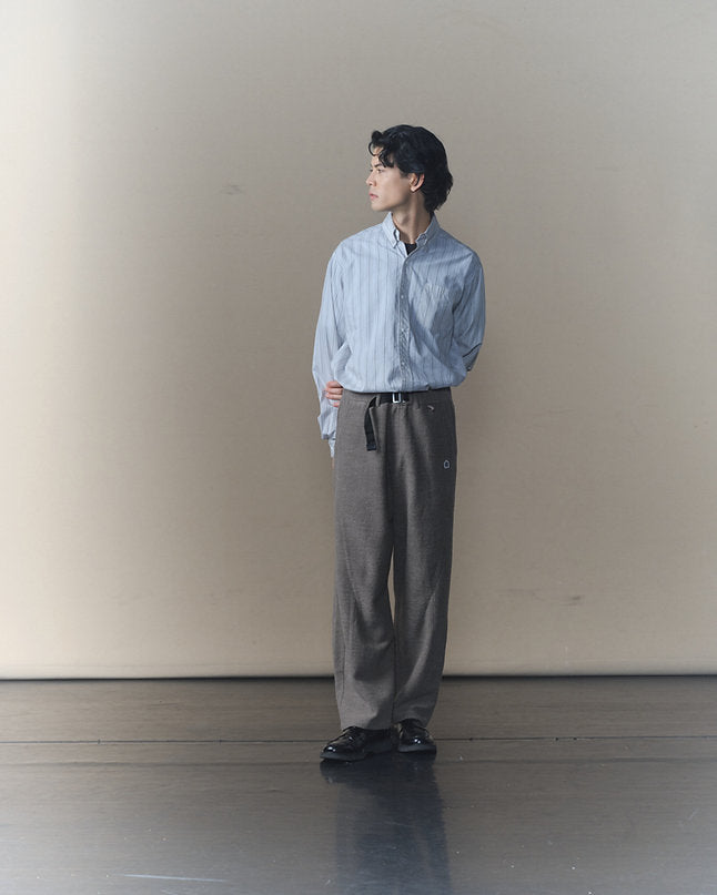 EXPLORER COMFY L/S SHIRT GREY STRIPE - BEV C multi label store
