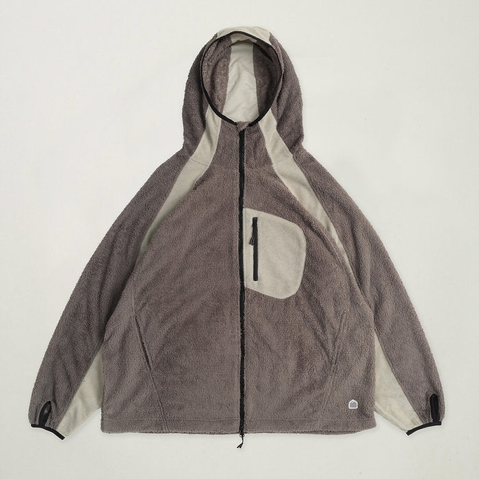 PACKABLE FLEECE ROCKY JACKET SMOKE GREY - BEV C multi label store
