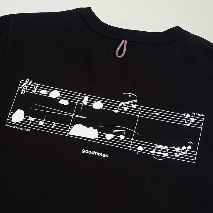 Note Tee (Black) - BEV C multi label store