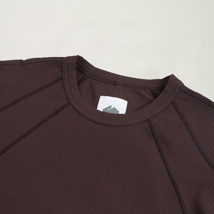 Stave Tee (Dark Brown) - BEV C multi label store