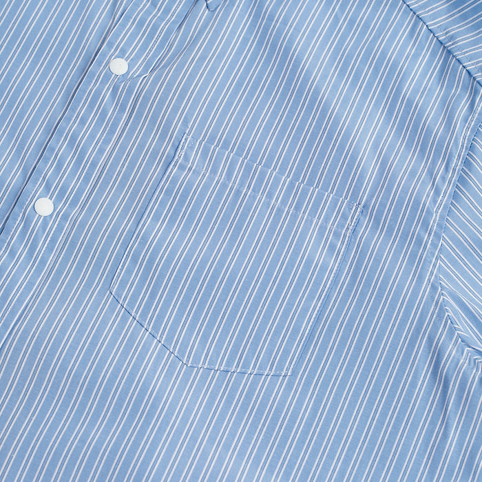 EXPLORER COMFY L/S SHIRT BLUE STRIPE - BEV C multi label store