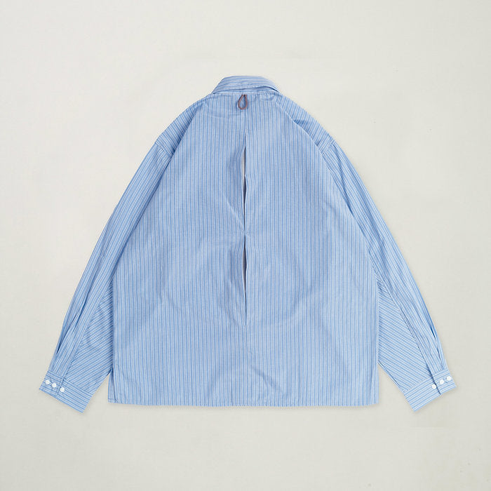 EXPLORER COMFY L/S SHIRT BLUE STRIPE - BEV C multi label store