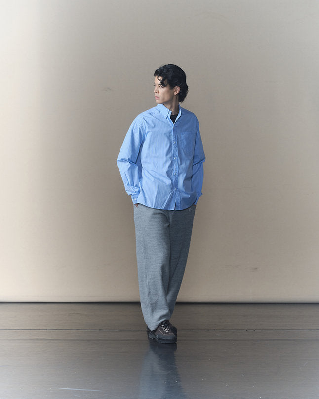 EXPLORER COMFY L/S SHIRT BLUE STRIPE - BEV C multi label store
