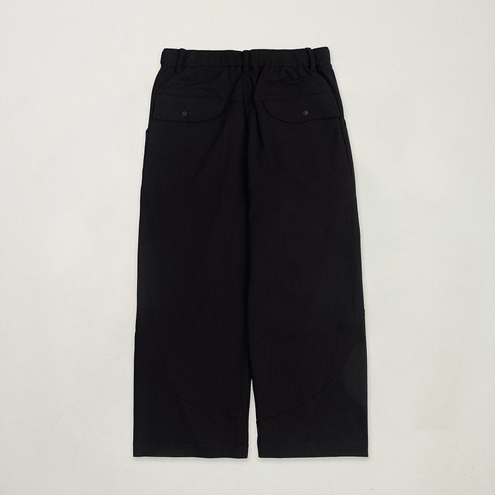 WANDERER GRID PANTS BLACK - BEV C multi label store