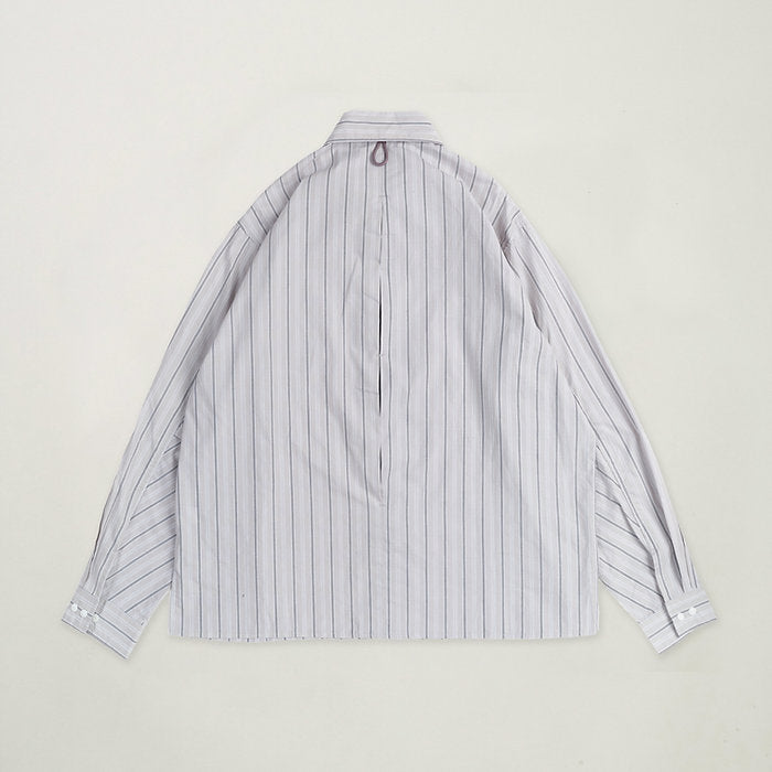 EXPLORER COMFY L/S SHIRT GREY STRIPE - BEV C multi label store