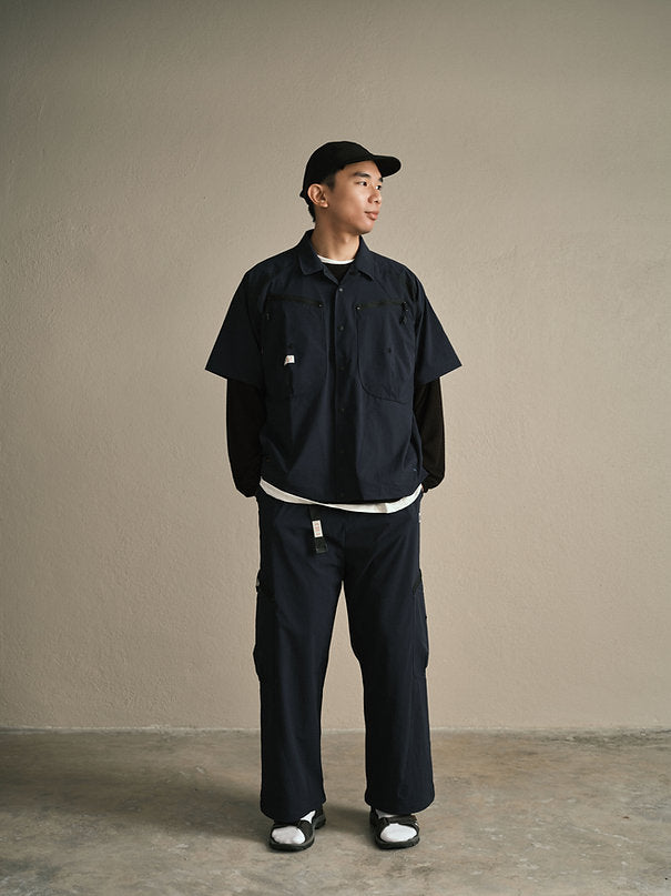 Explorer Brew Shirt (Navy) - BEV C multi label store