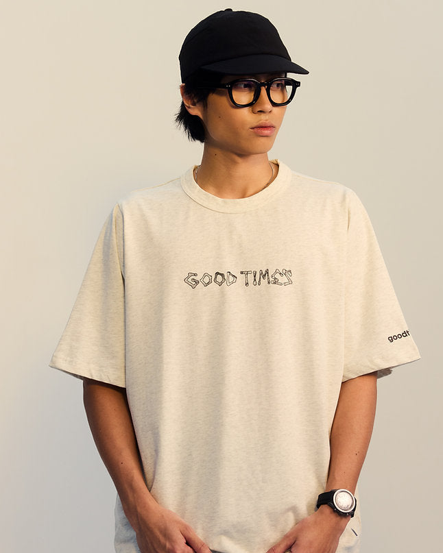 TOGETHER TEE - MELANGE GREY - BEV C multi label store