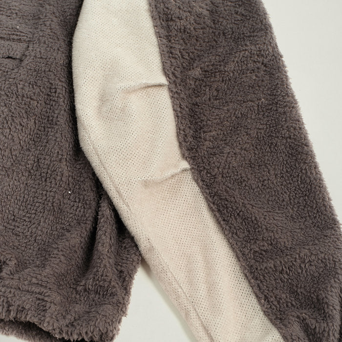 PACKABLE FLEECE ROCKY JACKET SMOKE GREY - BEV C multi label store