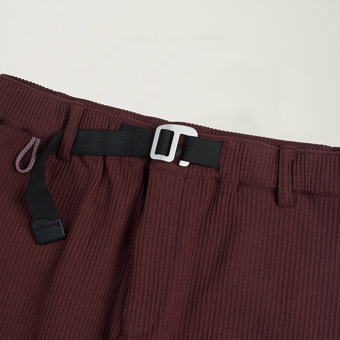 WANDERER GRID PANTS DARK BROWN - BEV C multi label store