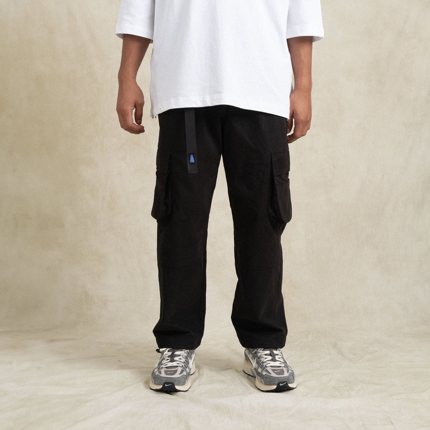Cargo Pants / cotton - Black - BEV C multi label store